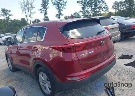 2017 Kia Sportage Lx z USA, uszkodzony, nr VIN KNDPM3ACXH7080455